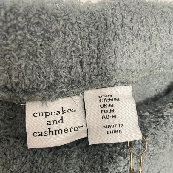 NWT Cupcakes & Cashmere Cozy Green Joggers - Picture 3 of 7